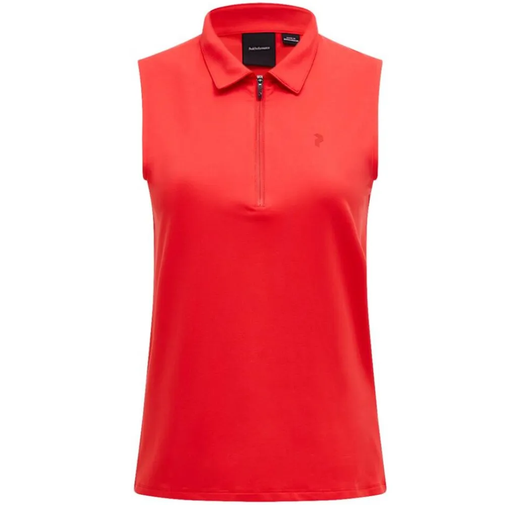 Allt Inom Golf|Golftröjor | Peak Performance Cofort Zip Seeveess Poo Da