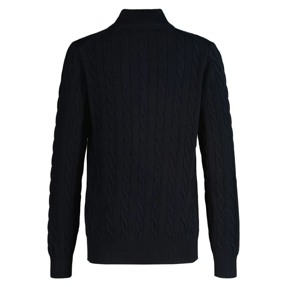 Best GANT Cotton Cable Half Zip