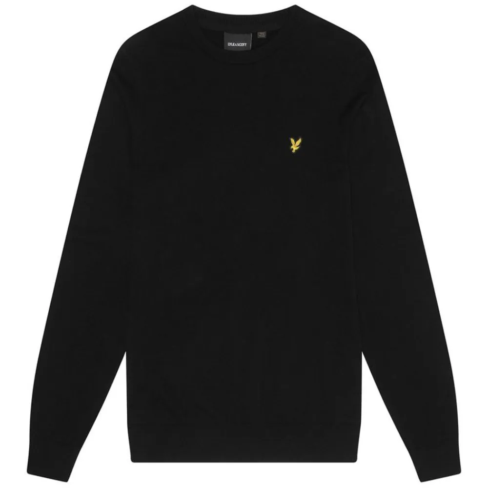 Lyle & Scott Cotton Crew Neck Jumper Herr