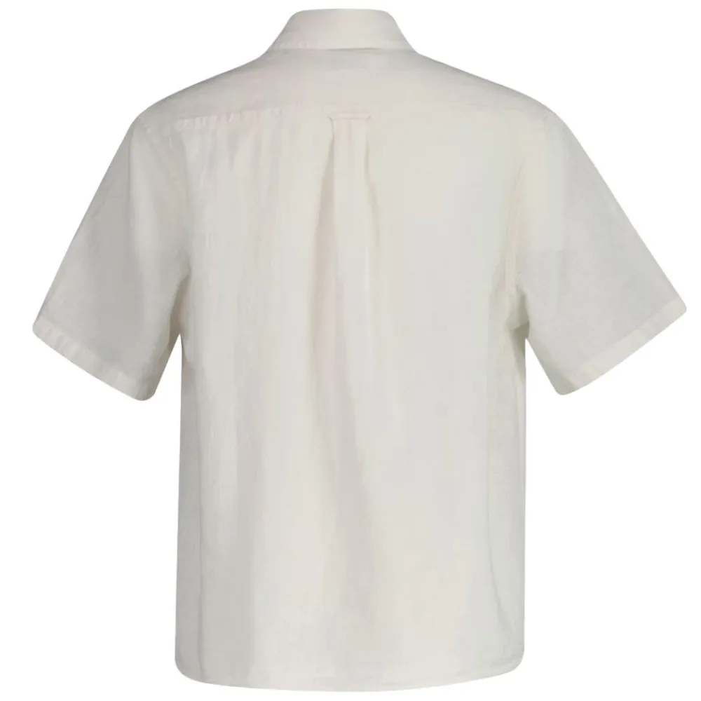 Skjortor|Allt Under Överdelar | GANT Cotton Linen SS Shirt Junior