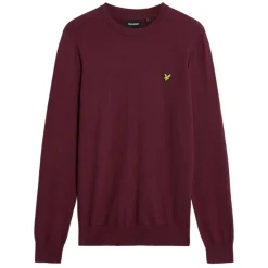 Lyle & Scott Cotton Merino Crew Neck Jumper Herr