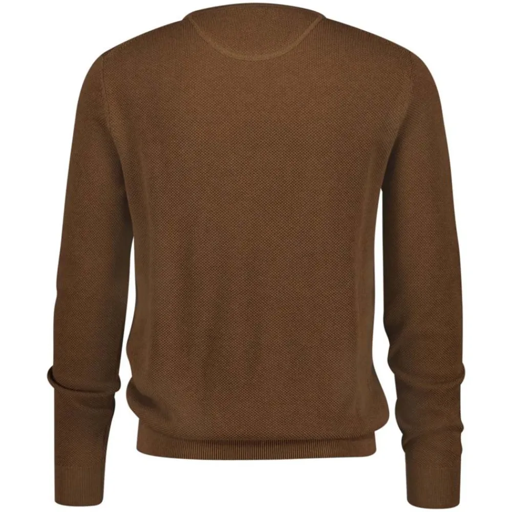 Sale GANT Cotton Pique Crew Neck Herr