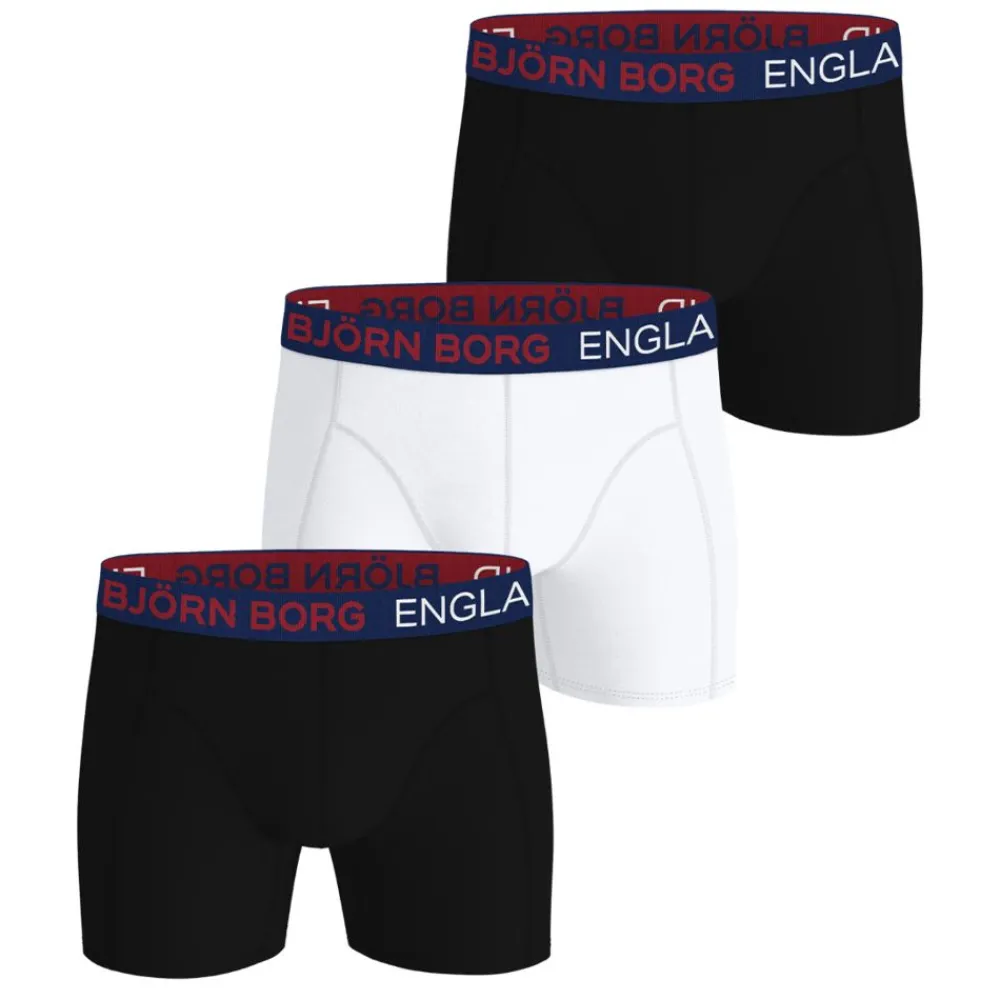 Underkläder | Björn Borg COTTON TRETCH BOXER ENGAND 3-PACK HERR