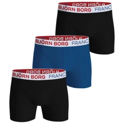 Underkläder | Björn Borg COTTON TRETCH BOXER FRANCE 3-PACK HERR