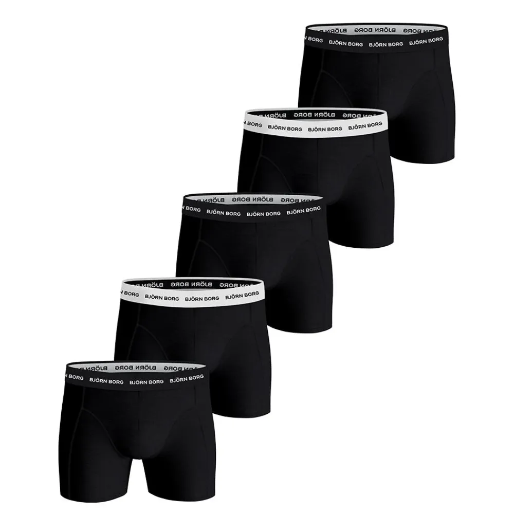 Underkläder | Björn Borg Cotton tretch Boxer 5-Pack Herr