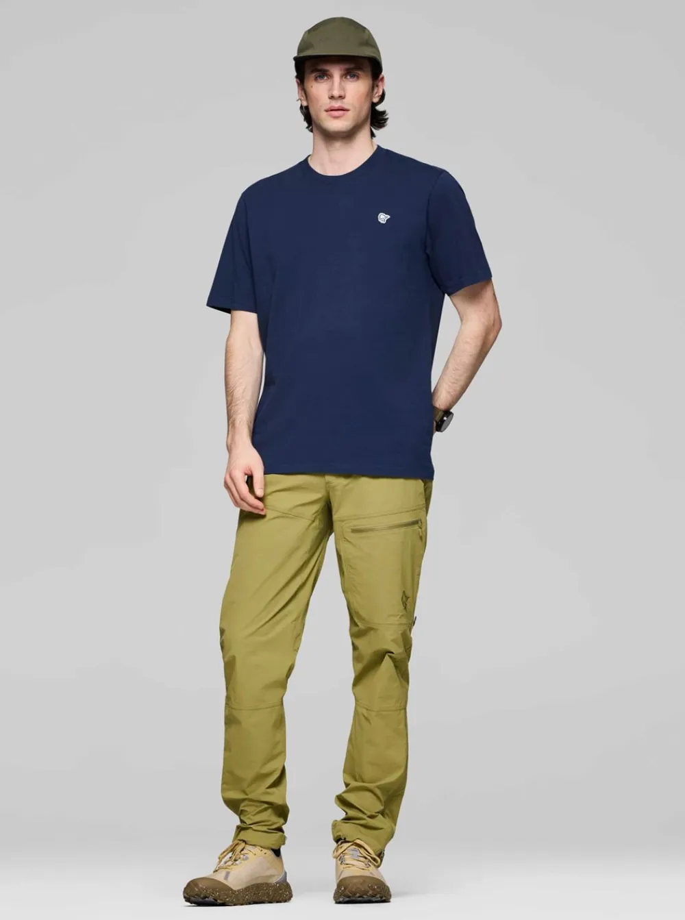 Best Norröna /29 cotton viking patch T-shirt Herr