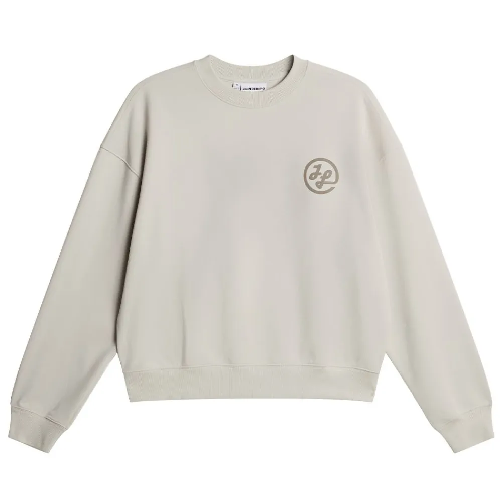 Clearance J.Lindeberg Cove Print Crew Neck Dam