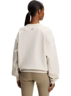 Clearance J.Lindeberg Cove Print Crew Neck Dam