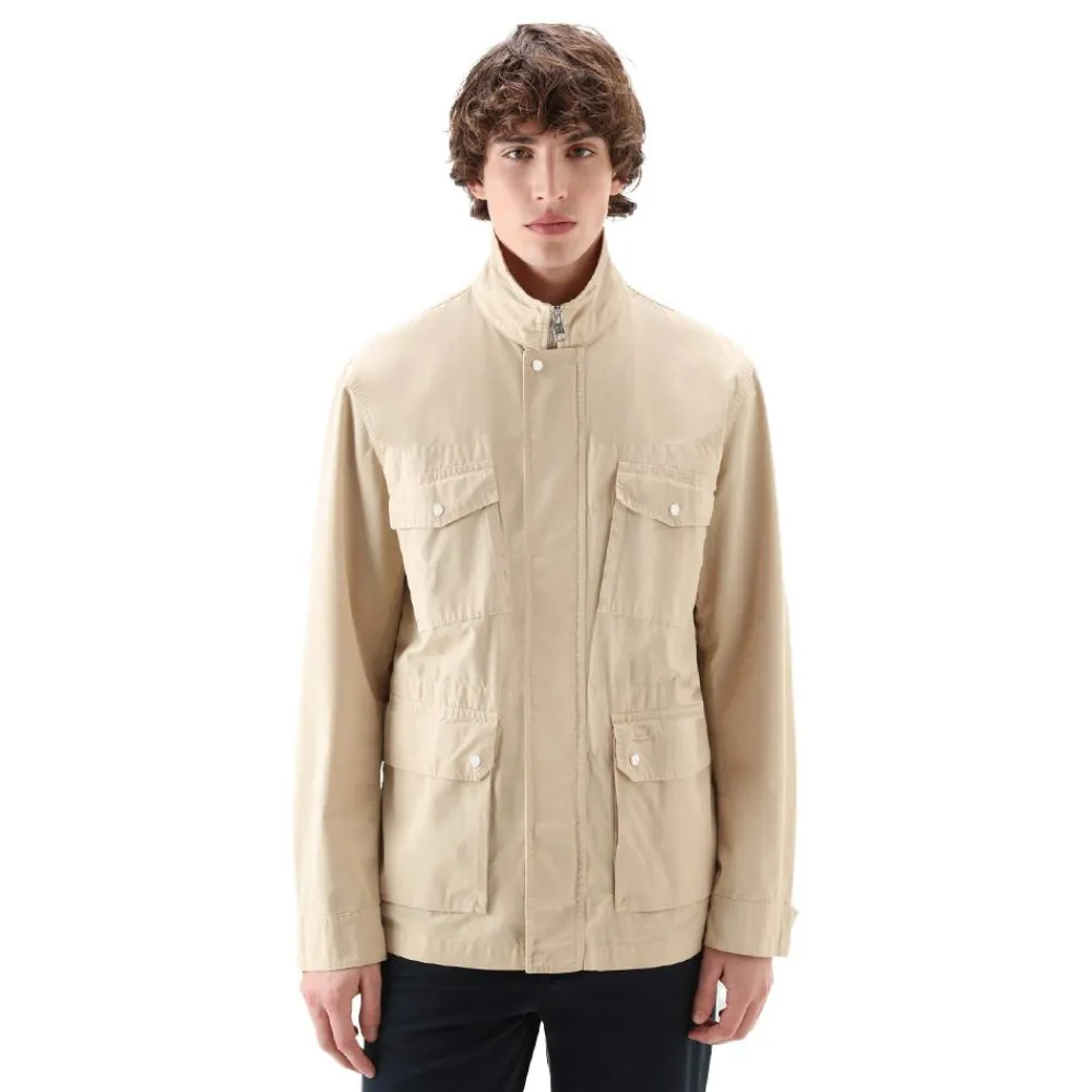 Discount Woolrich Crew Field Jacket Herr