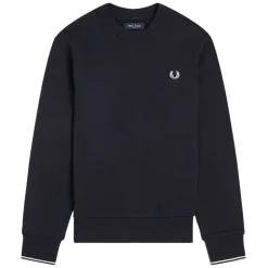 New Fred Perry Crew Neck Sweatshirt Herr