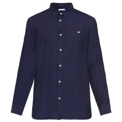 Knowledge Cotton Custom fit linen shirt GOTS/Vegan Herr