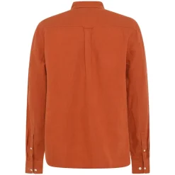 Best Knowledge Cotton Custom fit linen shirt GOTS/Vegan Herr
