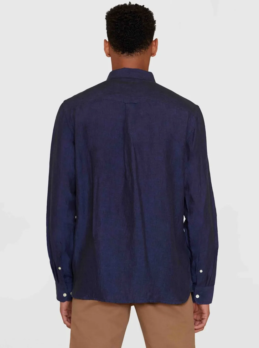 Allt Under Linnekläder|Linneskjortor | Knowledge Cotton Custo fit linen shirt GOTS/Vegan Herr
