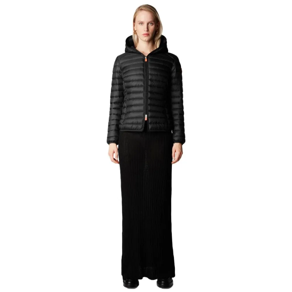 Hot Save the Duck Daisy Hooded Jacket Dam