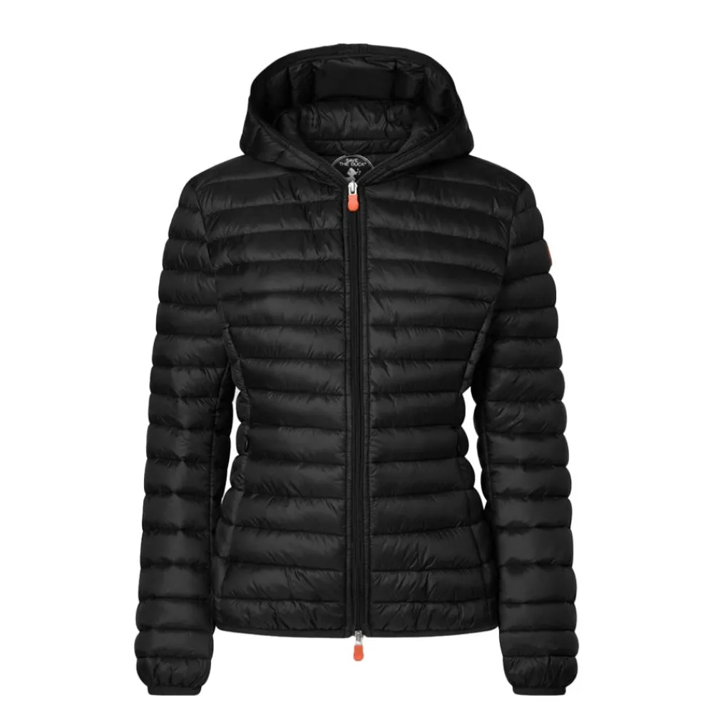 Hot Save the Duck Daisy Hooded Jacket Dam