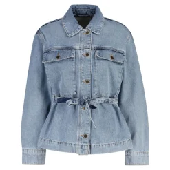 Sale GANT DENIM JACKET WITH TIE DETAIL DAM