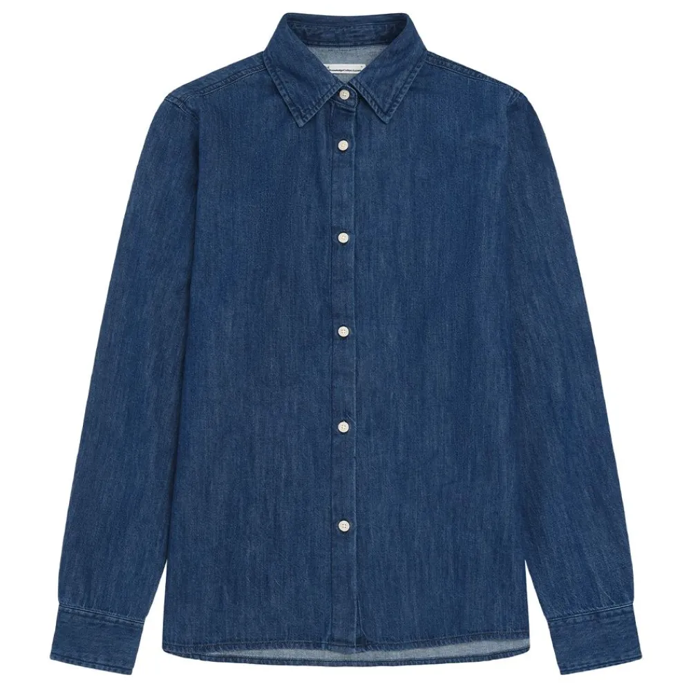 Knowledge Cotton Denim shirt dam