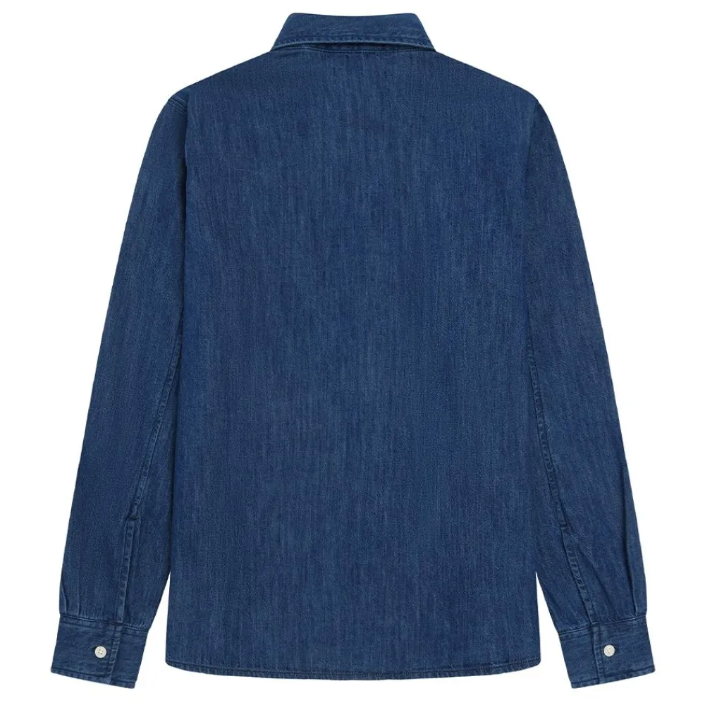 Knowledge Cotton Denim shirt dam
