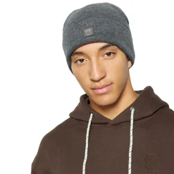 Accessoarer | Knowledge Cotton Double Layer Wool Beanie