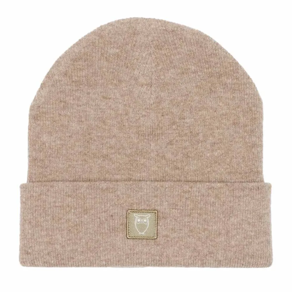 Accessoarer | Knowledge Cotton Double Layer Wool Beanie