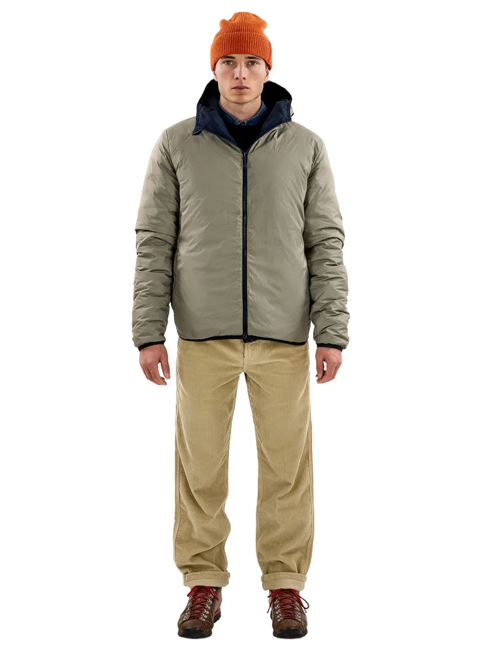 Clearance The Mountain Studio D-3 RL REVERSIBLE LIGHT HOOD JACKET