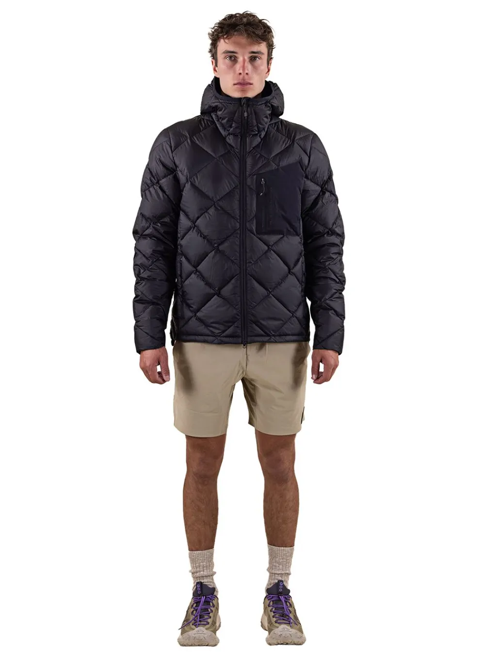 Hot The Mountain Studio D-7 UL ULTRALIGHT DOWN HOOD JACKET herr