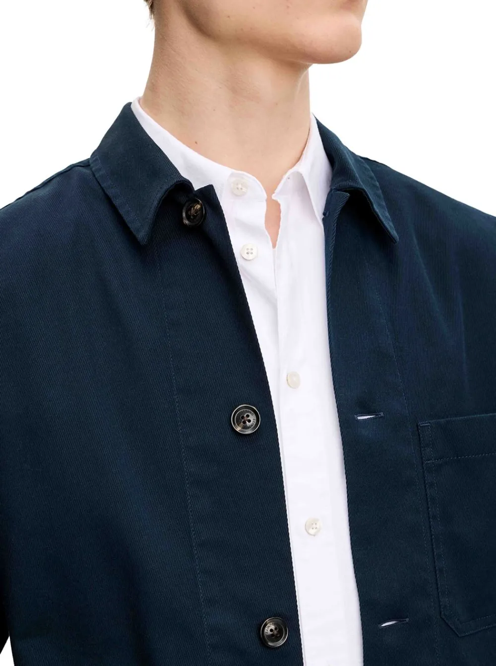 Online J.Lindeberg Easton Cotton Overshirt Herr