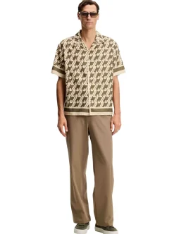 Discount J.Lindeberg Ellis Border Resort Shirt Herr