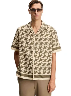 Discount J.Lindeberg Ellis Border Resort Shirt Herr