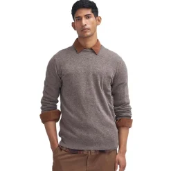 Outlet Barbour Essential Crew Neck Sweatshirt Herr