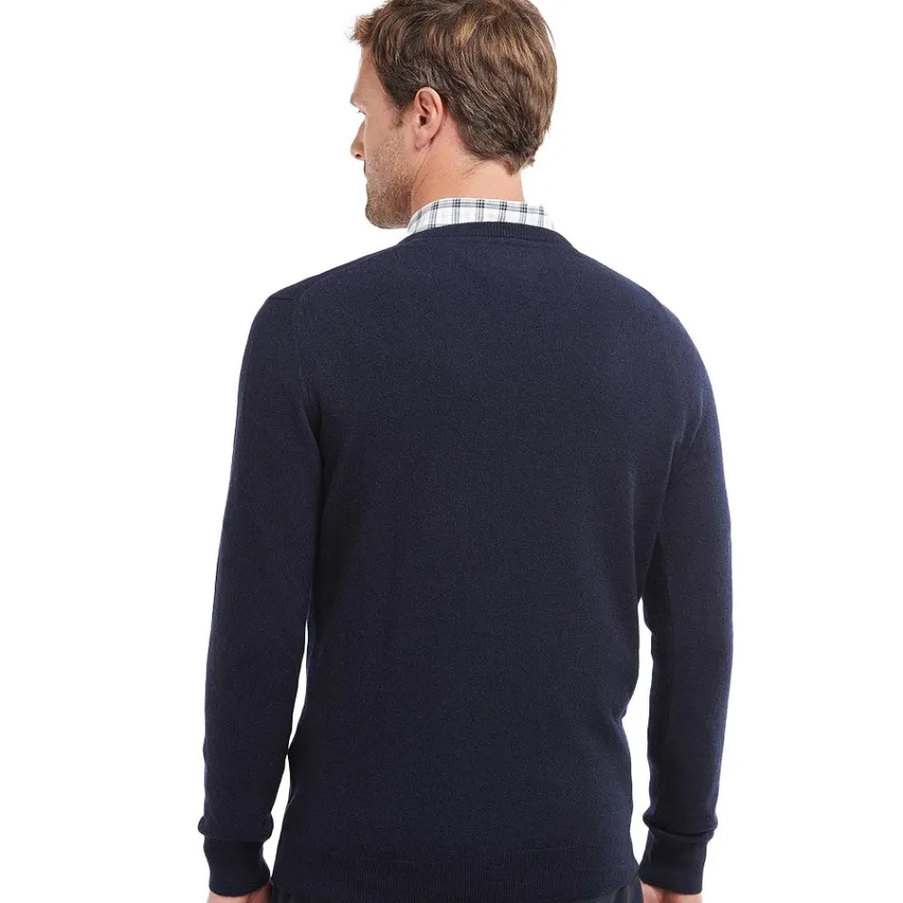 Tröjor|Allt Under Överdelar | Barbour Essential Pullover Wolle V-Neck Herr