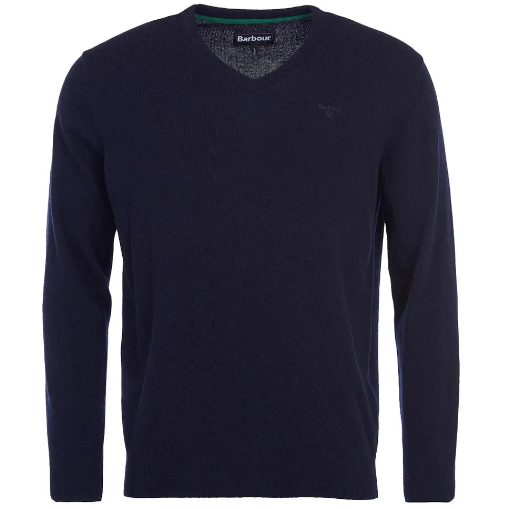 Tröjor|Allt Under Överdelar | Barbour Essential Pullover Wolle V-Neck Herr