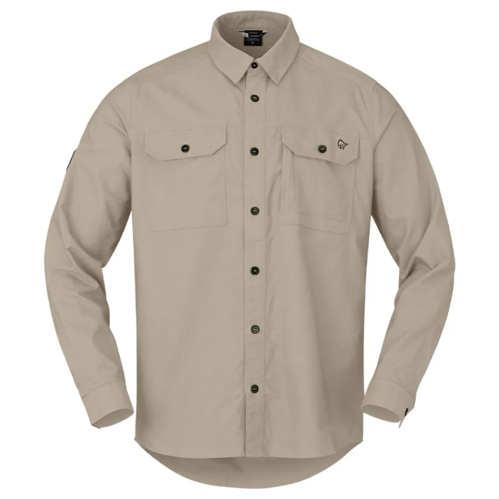 Skjortor|Allt Under Överdelar | Norröna feund cotton Shirt Herr