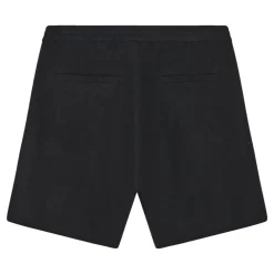 New Knowledge Cotton Fig loose linen-mix shorts herr