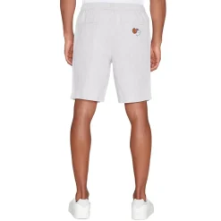 Knowledge Cotton Fig Shorts With Embroidery Herr