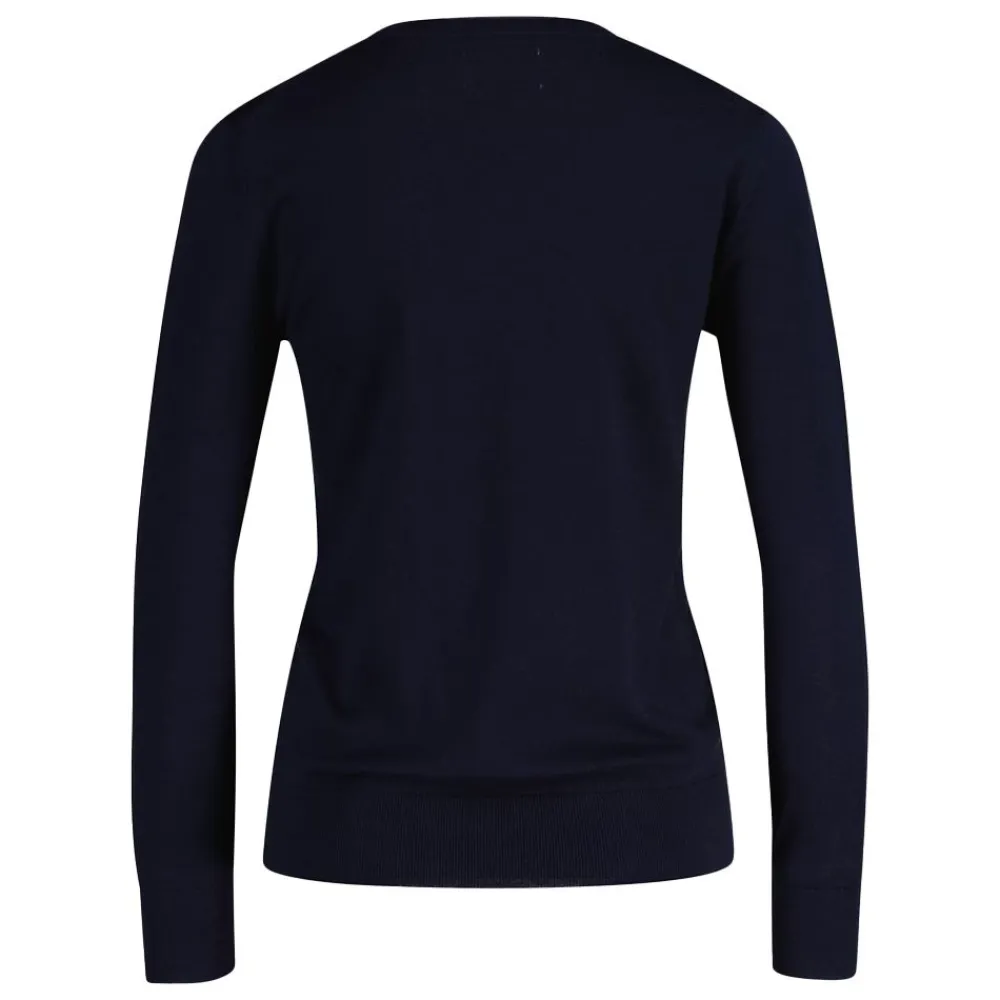 Allt Under Överdelar|Tröjor | GANT Fine Knit Crew Neck Da