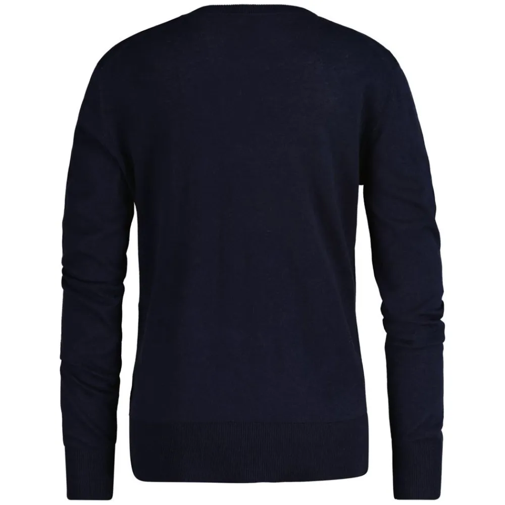 Allt Under Överdelar|Tröjor | GANT Fine Knit Crew Neck Da