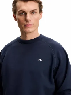 Clearance J.Lindeberg Finn Crew Neck Herr