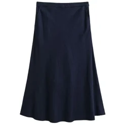GANT FLARED LINEN BLEND SKIRT DAM