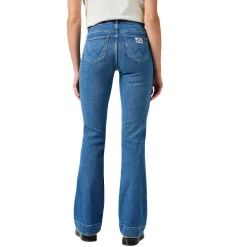 Allt Under Nederdelar|Jeans | Wrangler Flare Jeans Dam