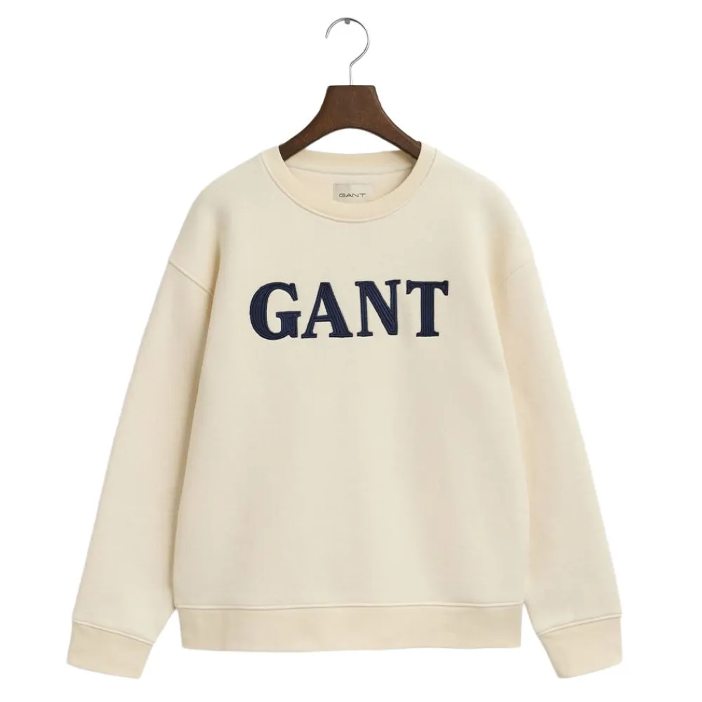 Allt Under Överdelar|Tröjor | GANT GRAPHIC C-NECK WEAT dam