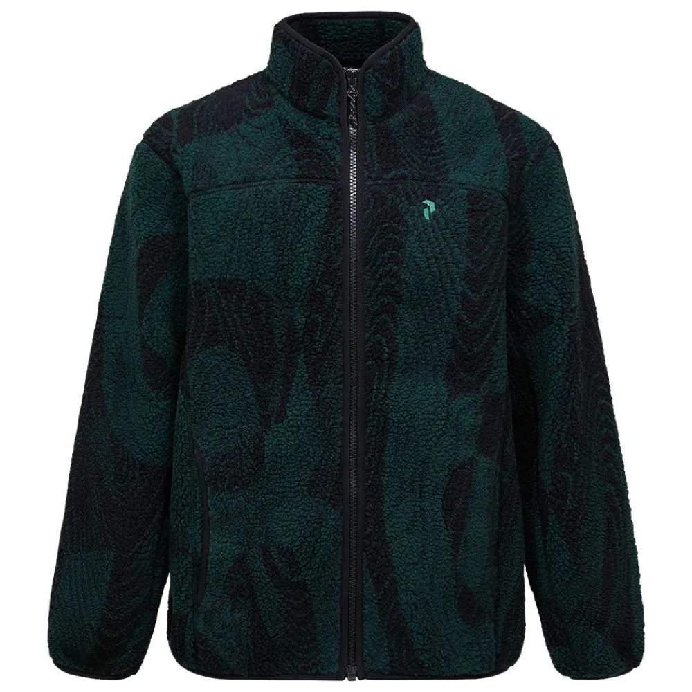 Clearance Peak Performance Graphic Pile Jacket Herr