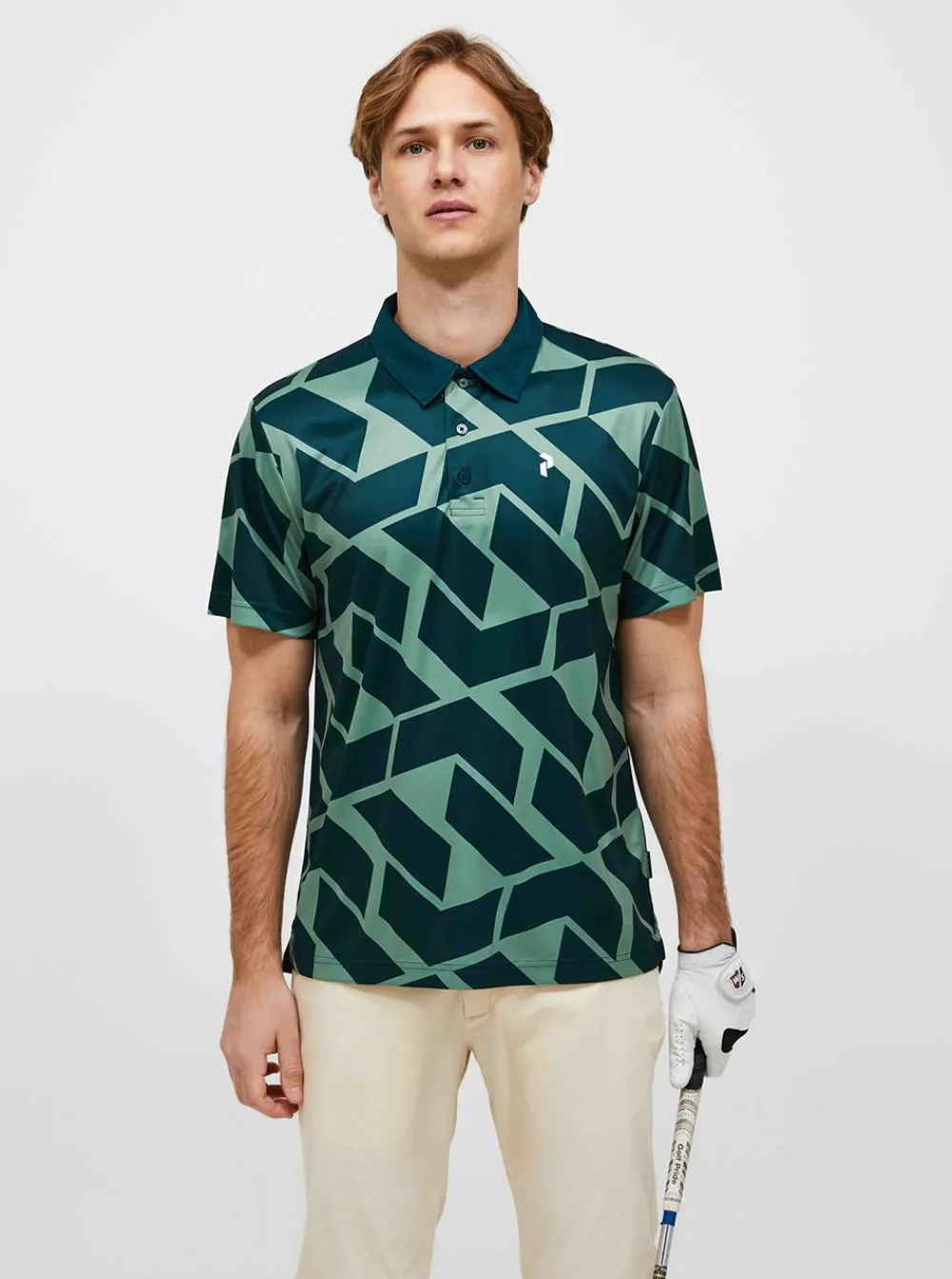 Discount Peak Performance Graphic SS Polo Herr