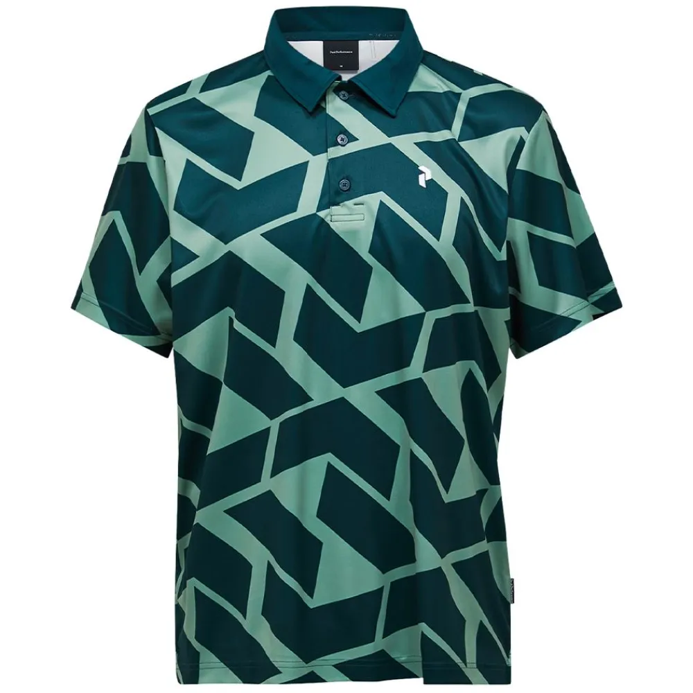 Discount Peak Performance Graphic SS Polo Herr