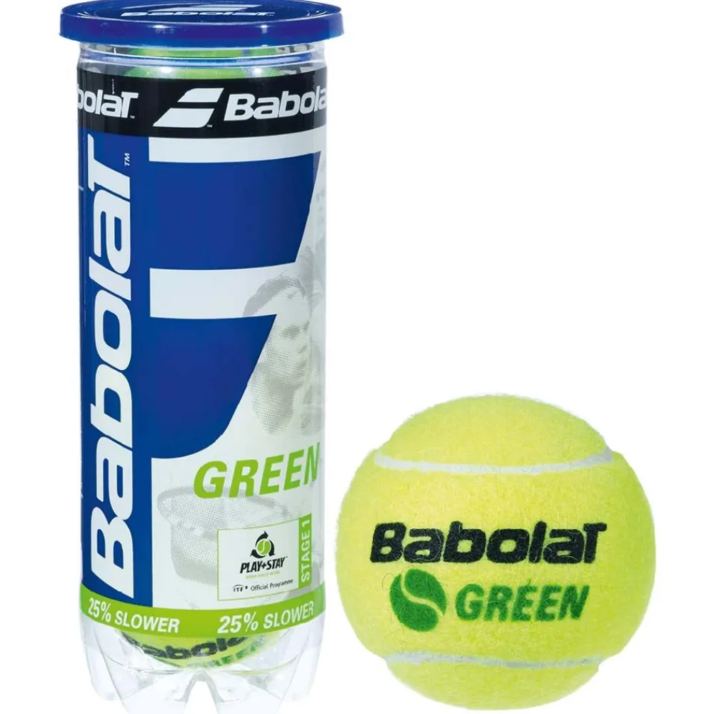 New Babolat Green 3-Pack Junior