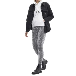 Allt Under Nederdelar|Byxor | Calvin Klein Grey Velvet Legging Da