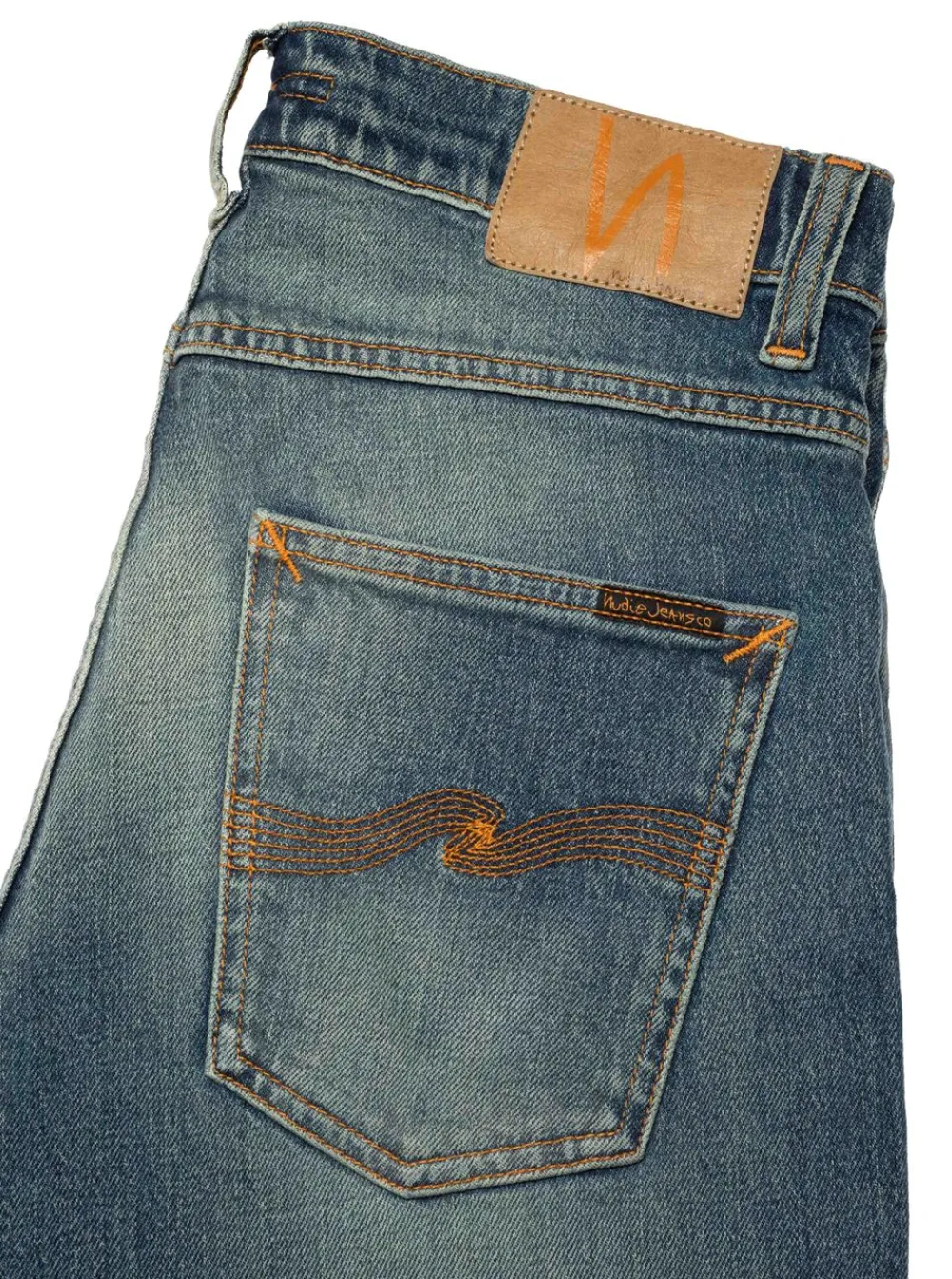 Nudie Jeans Grim Tim Muted Ink Herr