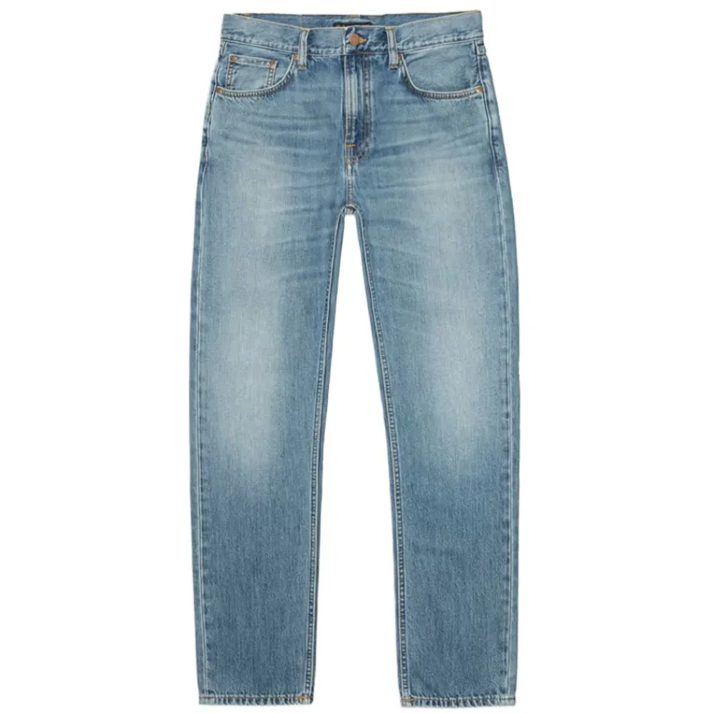 Jeans|Allt Under Nederdelar | Nudie Jeans Gritty Jackson Cool Blue Herr