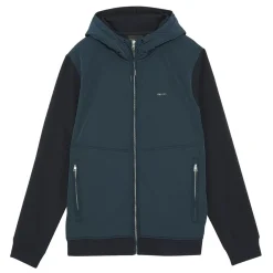 Lyle & Scott Half Raglan Hybrid Hoodie herr