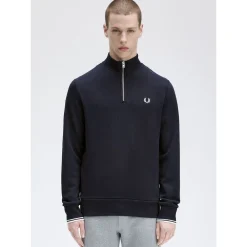 Tröjor|Allt Under Överdelar | Fred Perry Haf Zip weathirt Herr